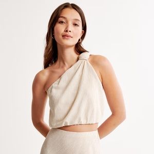 ABERCROMBIE ONE SHOULDER TOP NEVER WORN